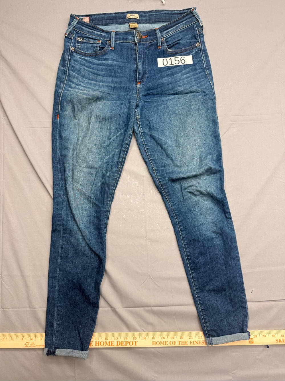 True Religion Women's Skinny Jeans - Medium Blue Wash
